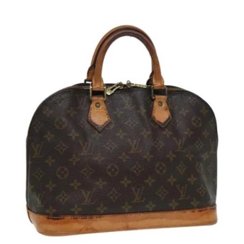 Louis Vuitton Vintage Pre-owned Canvas handvskor Brown, Dam