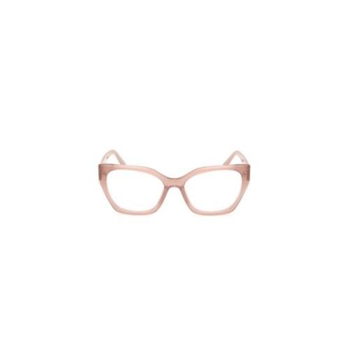 Guess Eleganta Cat-Eye Glasögon för Kvinnor Pink, Dam