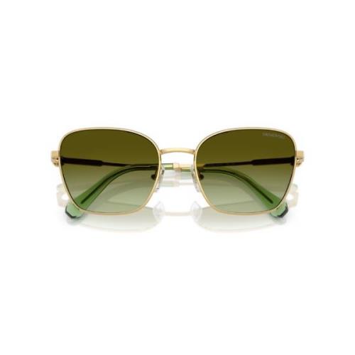 Swarovski Elegant Kristall Solglasögon SK 7029 Green, Unisex