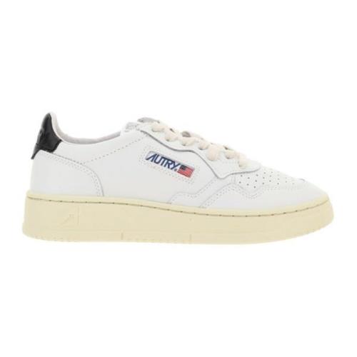 Autry Vintage Low-Top Vita Sneakers White, Herr