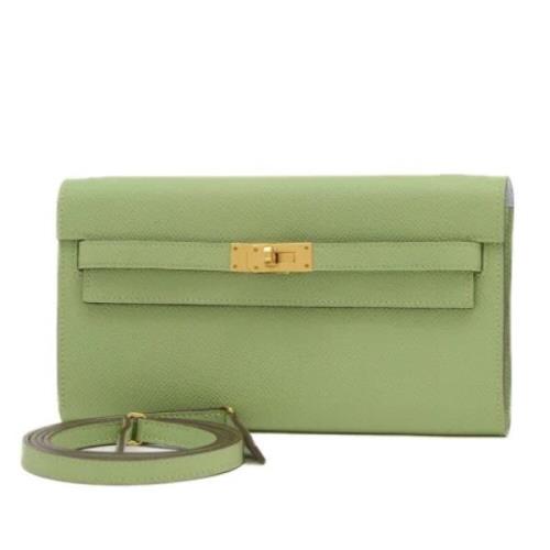 Hermès Vintage Pre-owned Laeder axelremsvskor Green, Dam