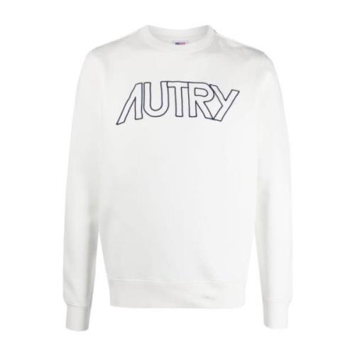 Autry Stilig Sweatshirt för Män White, Herr