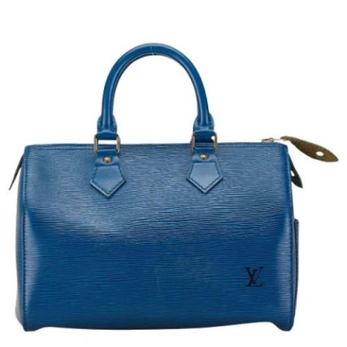 Louis Vuitton Vintage Pre-owned Laeder louis-vuitton-vskor Blue, Dam