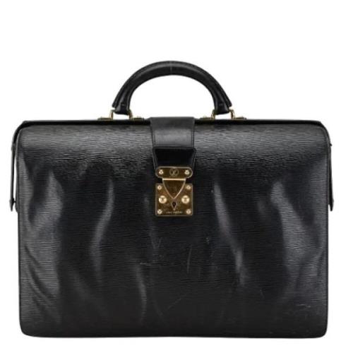 Louis Vuitton Vintage Pre-owned Laeder portfljer Black, Dam