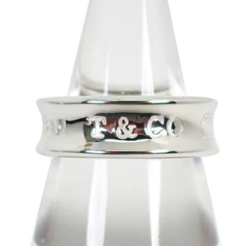 Tiffany & Co. Pre-owned Pre-owned Silver ringar Gray, Dam