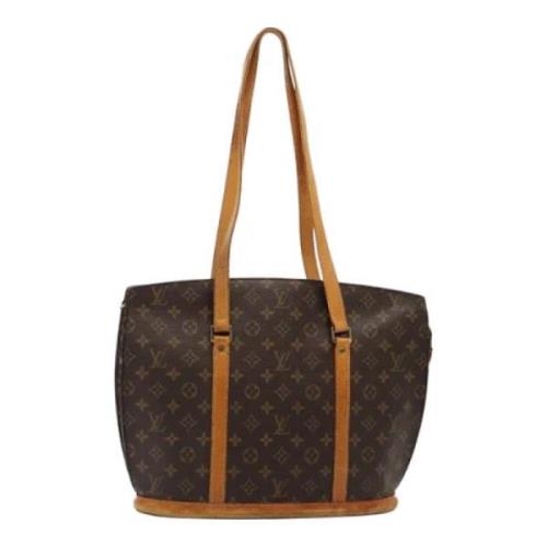 Louis Vuitton Vintage Pre-owned Canvas axelremsvskor Brown, Dam