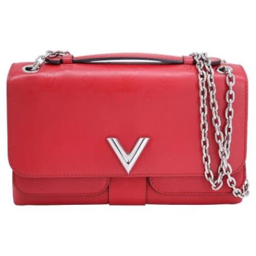 Louis Vuitton Vintage Pre-owned Laeder louis-vuitton-vskor Red, Dam