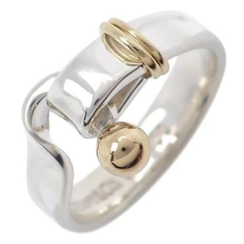 Tiffany & Co. Pre-owned Pre-owned Guld ringar Gray, Dam