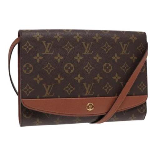 Louis Vuitton Vintage Pre-owned Canvas louis-vuitton-vskor Brown, Dam