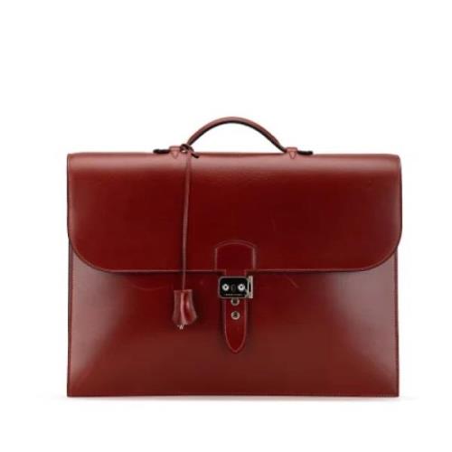 Hermès Vintage Pre-owned Laeder handvskor Red, Dam