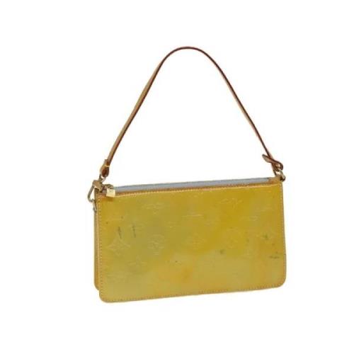 Louis Vuitton Vintage Pre-owned Laeder louis-vuitton-vskor Yellow, Dam