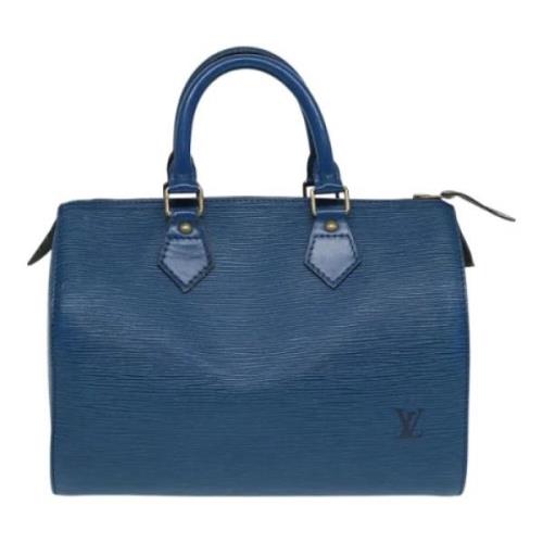 Louis Vuitton Vintage Pre-owned Laeder louis-vuitton-vskor Blue, Dam