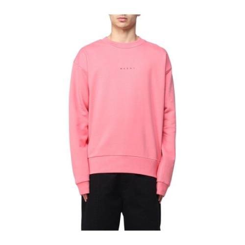 Marni Casual Sweatshirt för vardagsbruk Pink, Herr