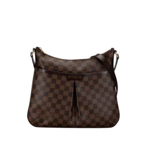 Louis Vuitton Vintage Pre-owned Canvas axelremsvskor Brown, Dam