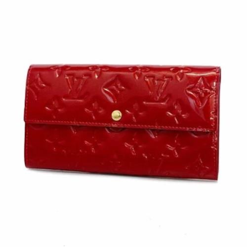 Louis Vuitton Vintage Pre-owned Tyg plnbcker Red, Dam