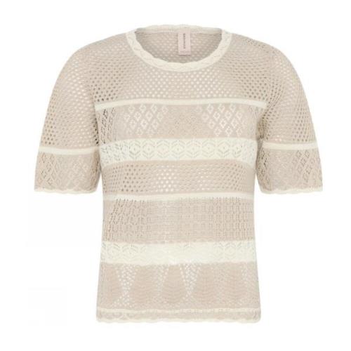 Skovhuus T-Shirts Beige, Dam