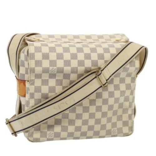 Louis Vuitton Vintage Pre-owned Canvas louis-vuitton-vskor White, Dam