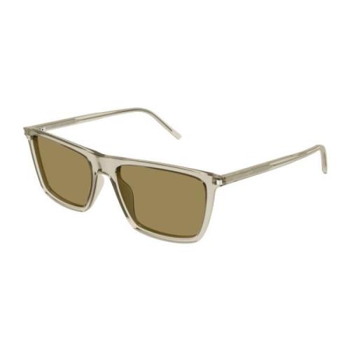 Saint Laurent SL 668 005 Sunglasses Gray, Herr