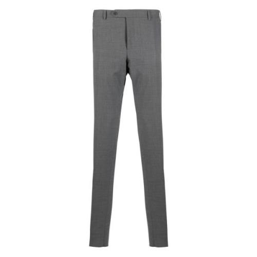 Canali Stretch Ullbyxor med Fickor Gray, Herr