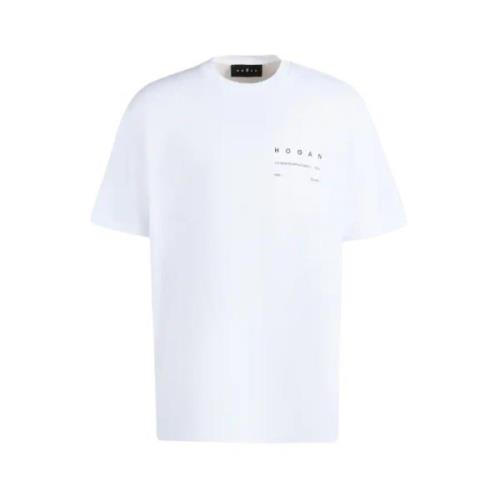 Hogan Vit T-shirt och Polo Kollektion White, Dam