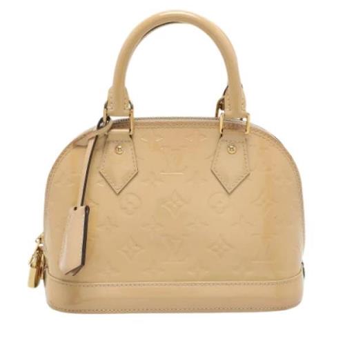 Louis Vuitton Vintage Pre-owned Laeder louis-vuitton-vskor Beige, Dam