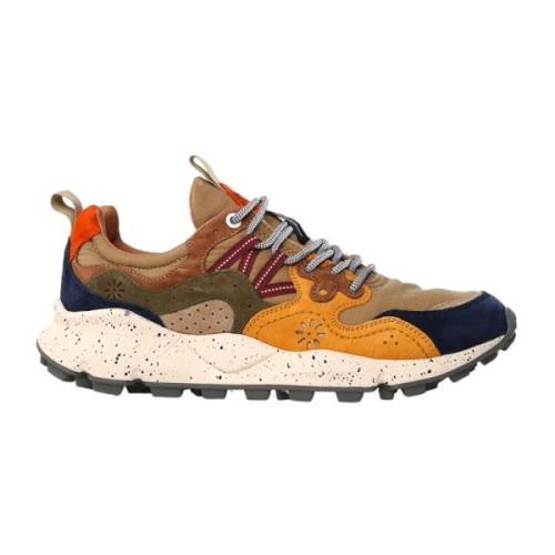 Flower Mountain Nubuck/Nylon Sneakers - Yamano 3 Man Multicolor, Herr