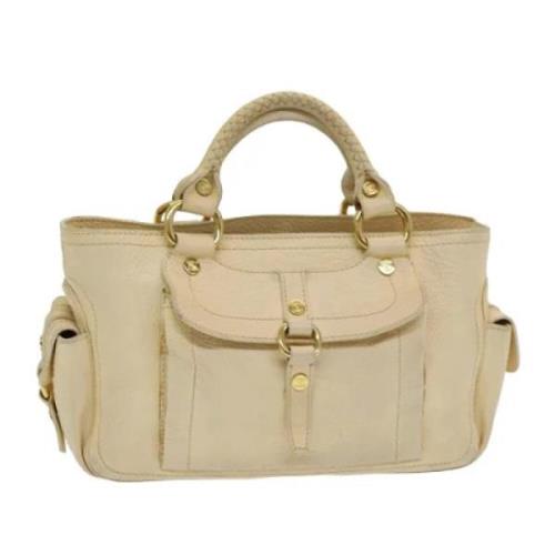 Celine Vintage Pre-owned Laeder celine-vskor Beige, Dam