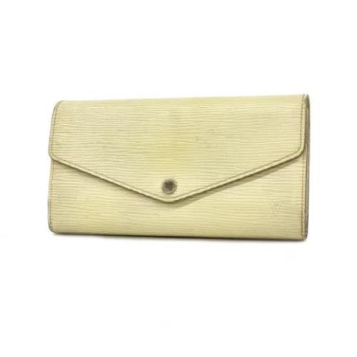 Louis Vuitton Vintage Pre-owned Tyg plnbcker Beige, Dam