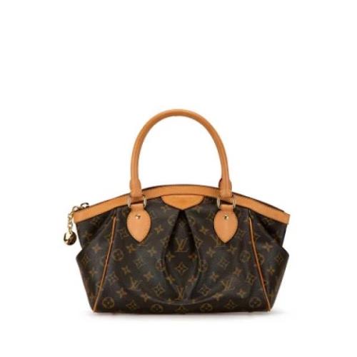 Louis Vuitton Vintage Pre-owned Canvas handvskor Brown, Dam