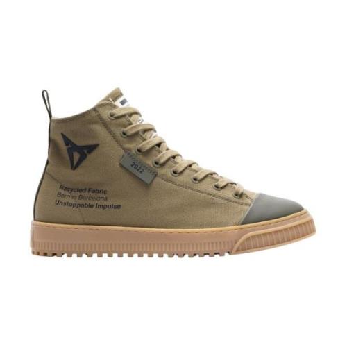 Mikakus Barcelona Cupra Khaki Sneakers Born Model Green, Unisex