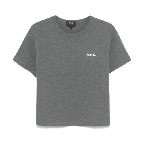 A.p.c. TPR T-shirt Cohbq-F26390 Gray, Dam