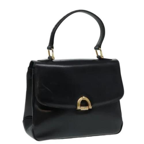 Celine Vintage Pre-owned Laeder handvskor Black, Dam