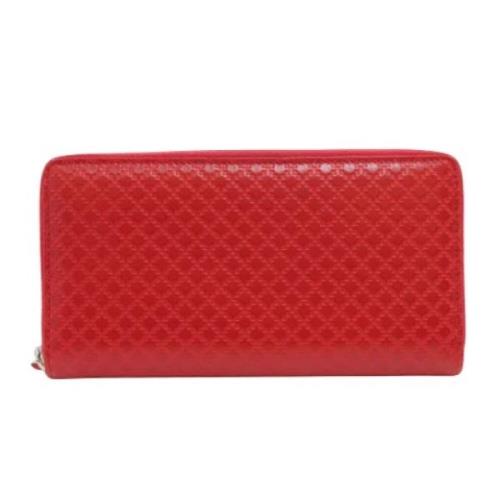 Gucci Vintage Pre-owned Laeder plnbcker Red, Dam