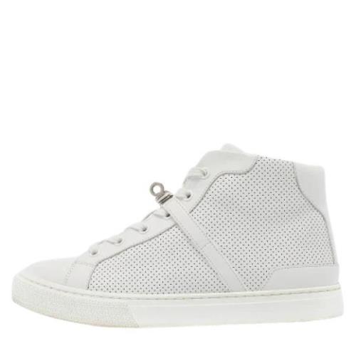 Hermès Vintage Pre-owned Laeder sneakers White, Dam