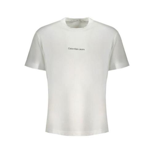 Calvin Klein Herr T-shirt med korta ärmar White, Herr