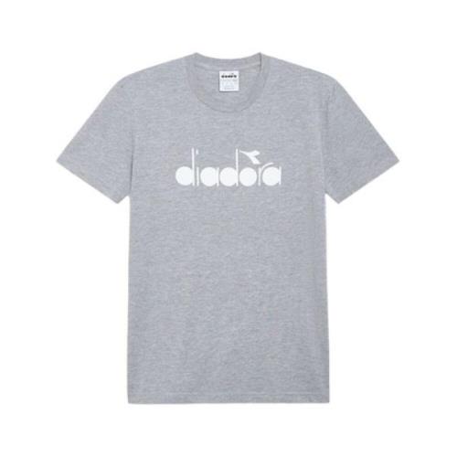 Diadora Kortärmad T-shirt Gray, Herr