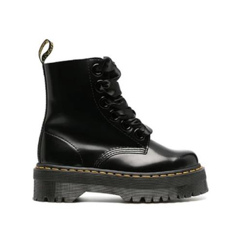 Dr. Martens Klassiska Svarta Läderskor Black, Herr