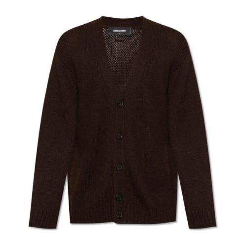 Dsquared2 Ull Cardigan Brown, Herr