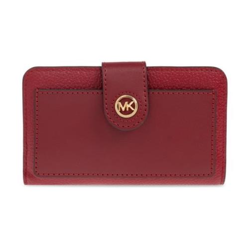 Michael Kors Läder plånbok Red, Dam