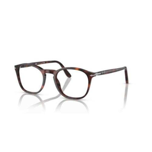 Persol Stiliga solglasögon med blå linser Brown, Unisex