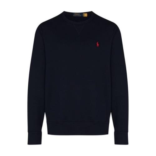 Ralph Lauren Blå Crew Neck Sweatshirt Aw23 Blue, Herr