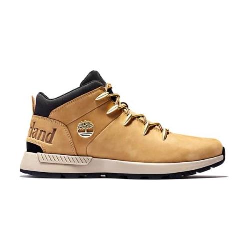 Timberland Gula Avslappnade Nubuck Herrkängor Yellow, Herr