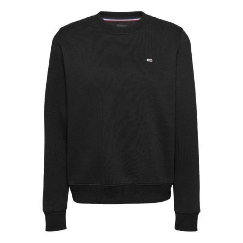 Tommy Hilfiger Svart långärmad tröja Black, Dam