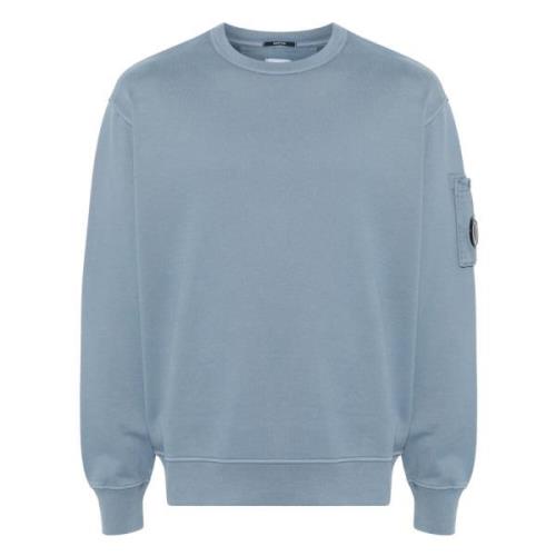 C.p. Company Stiliga Sweaters Kollektion Blue, Herr