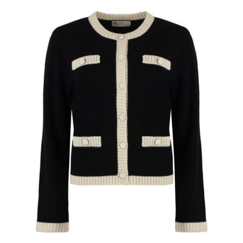 Tory Burch Ullkofta med Fickor Black, Dam