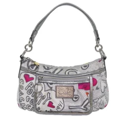 Coach Pre-owned Pre-owned Canvas handvskor Multicolor, Dam