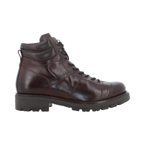 Nerogiardini Herr Ankelboots Svart Stilfull Modell Brown, Herr