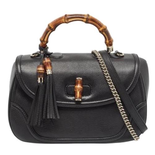 Gucci Vintage Pre-owned Laeder handvskor Black, Dam