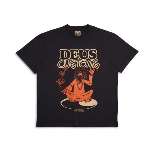 Deus Ex Machina Emphatic Wave Tee Gray, Herr