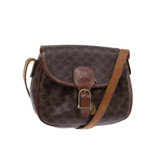 Celine Vintage Pre-owned Canvas celine-vskor Brown, Dam